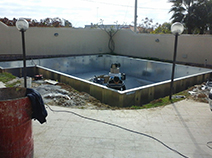 Realizzazione  piscina Mazara del Vallo